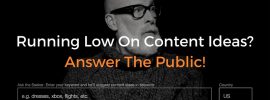 Answer the Public Content Discovery Tool